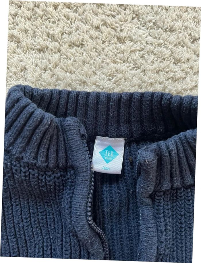 Ensemble gilet polo pantalon 12 mois - photo numéro 2