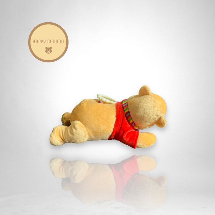 Peluche Winnie l'ourson musical allongé Disney M30 - photo numéro 3