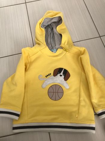 Sweat à capuche okaidi bébé garçon