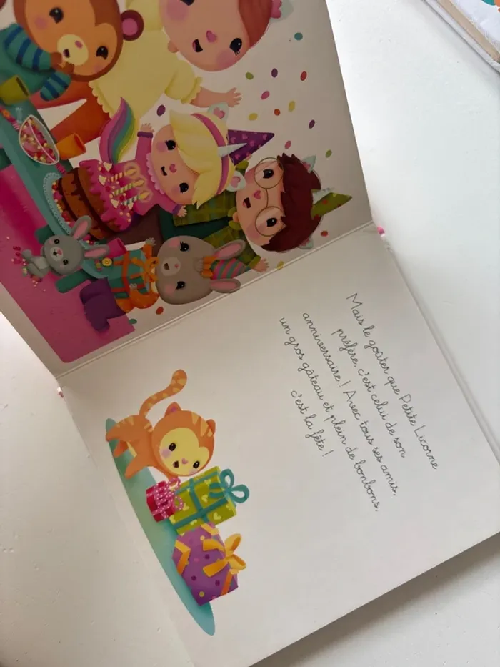 Livre petite licorne va manger - photo numéro 5
