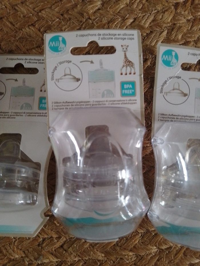 lot tétines biberons MII 0, 3, 6 et 9 m + capuchons ( possible achat à l'unité voir annonce) - photo numéro 9