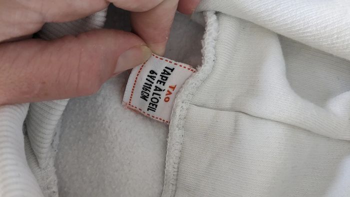 Sweat à capuche TaO 6 ans - photo numéro 4