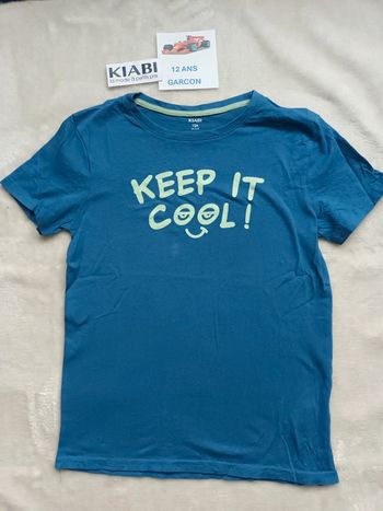 Tshirt 12 ans kiabi