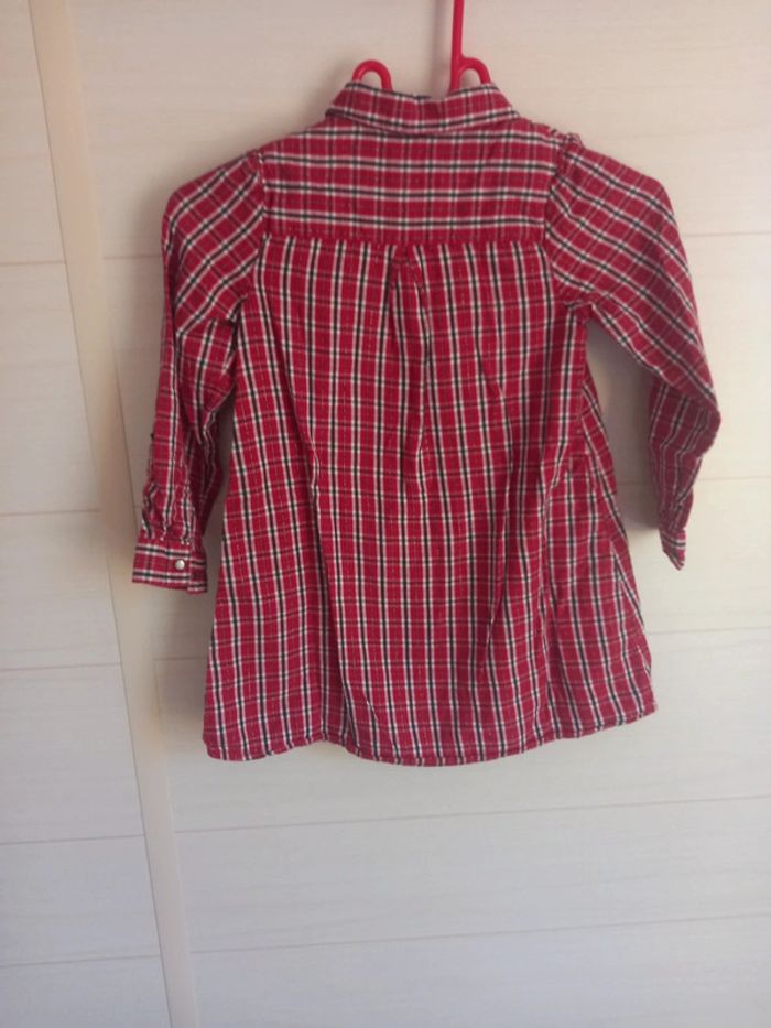 Robe chemise orchestra t.6ans sans ceinture - photo numéro 3