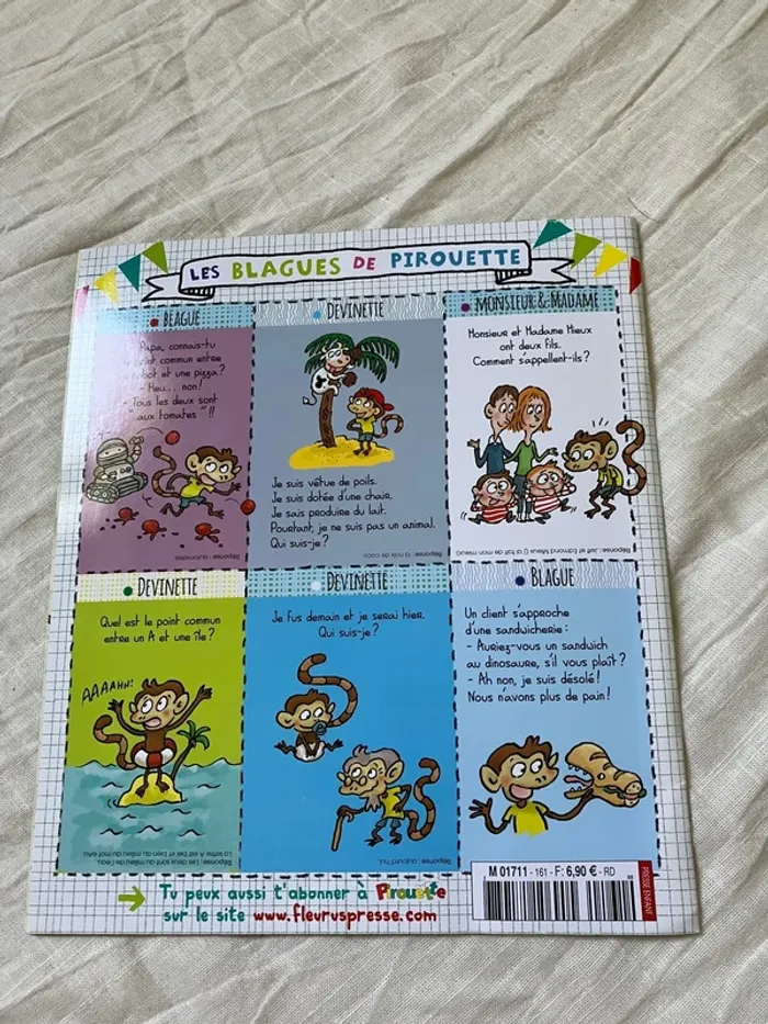 Lot magazines enfant – Pirouette Le mag des p’tits malins – parfait état - photo numéro 3