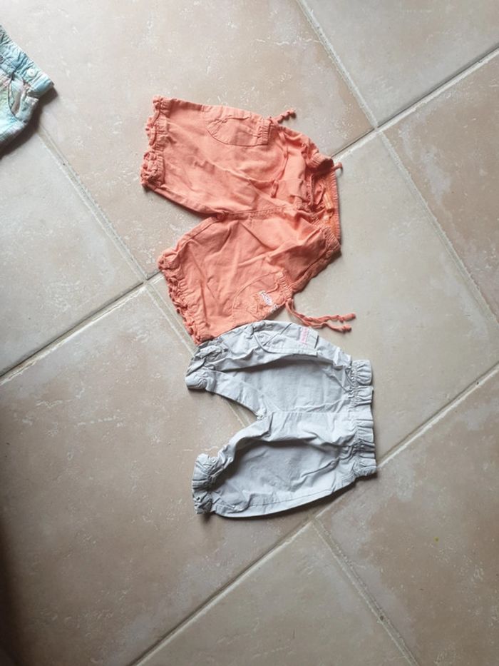 Lot 2 short sucre d'orge et week-end end à la mer