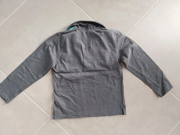 Polo gris taupe T6A - photo numéro 4