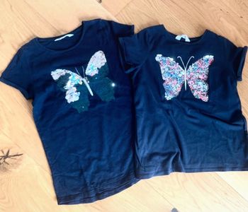 Lot de 2 t-shirts H&M 8/10 ans