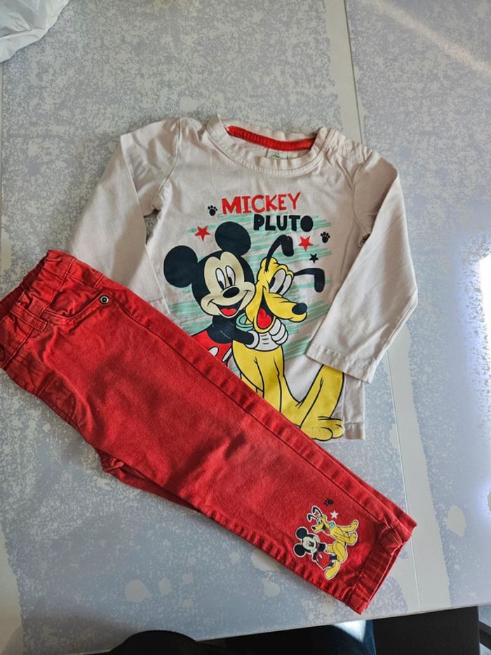 Ensemble 2 pièces 24mois disney