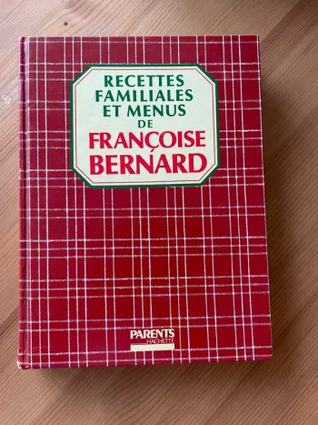 Livre Recettes familiales et Menus de Francoise