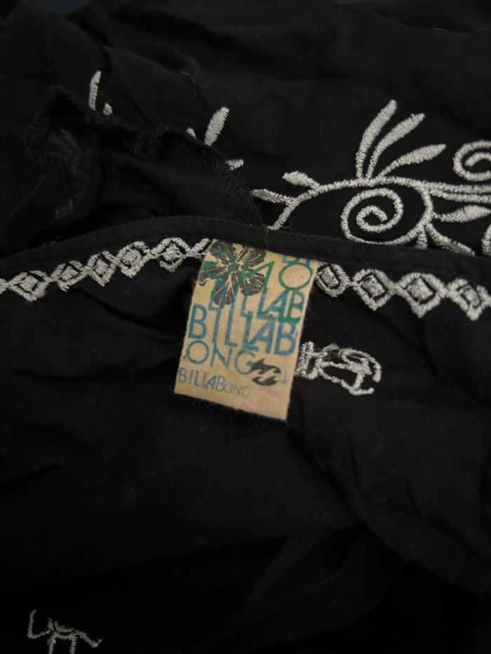 Blouse Noire Brodée Billabong - photo numéro 12