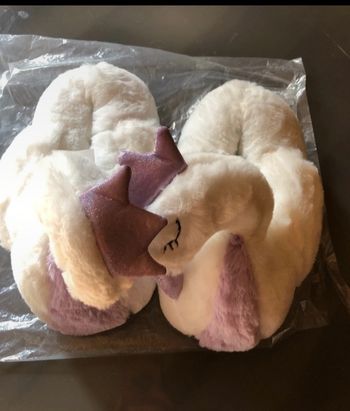 Pantoufle "cygne" T34