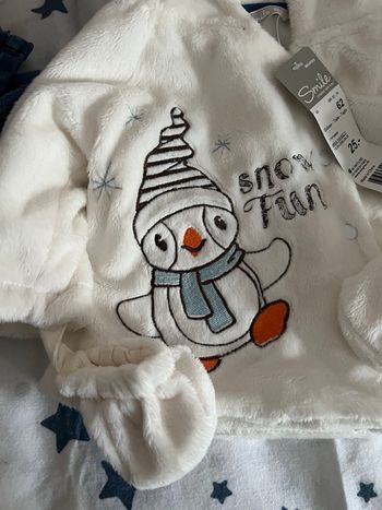 Veste chaude avec moufles