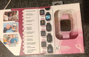 Montre connectée Kurio rose