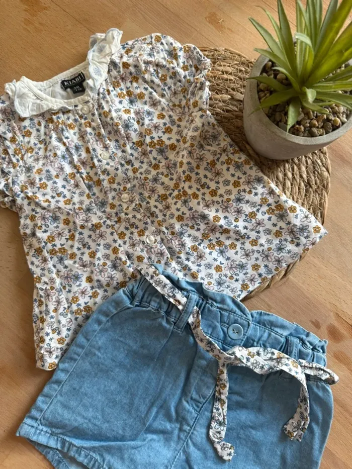 Ensemble short tee shirt - photo numéro 7