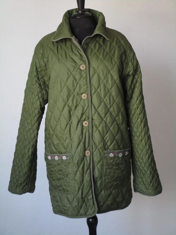 Manteau kaki vintage 42 TBE - photo numéro 9