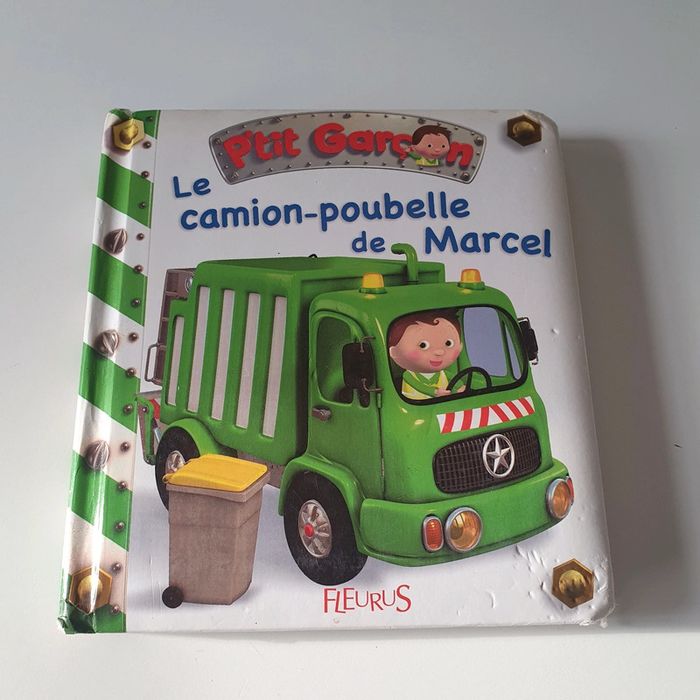 Livre Le camion-poubelle de Marcel