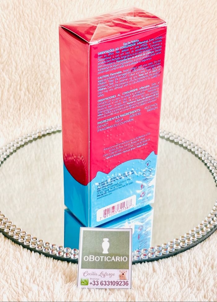 Eau de toilette Egeo Dolce OBoticário unisex - photo numéro 2