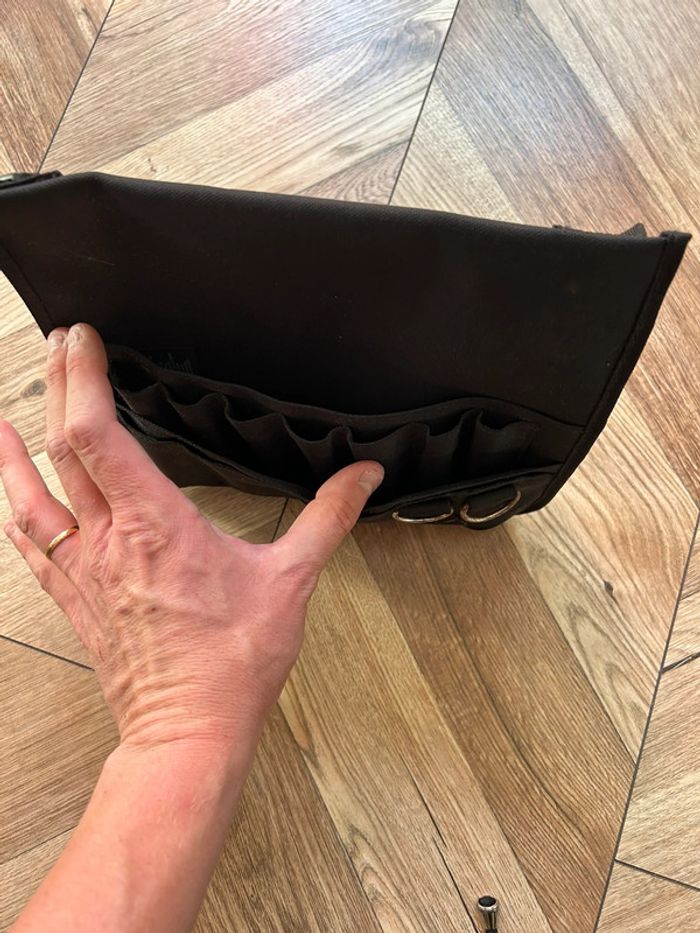 Sac banane rangement pinceaux maquillage - photo numéro 3