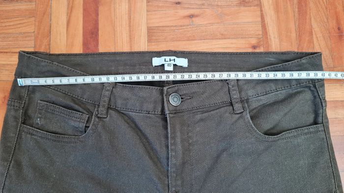 Pantalon marron kaki LH T40 - photo numéro 10