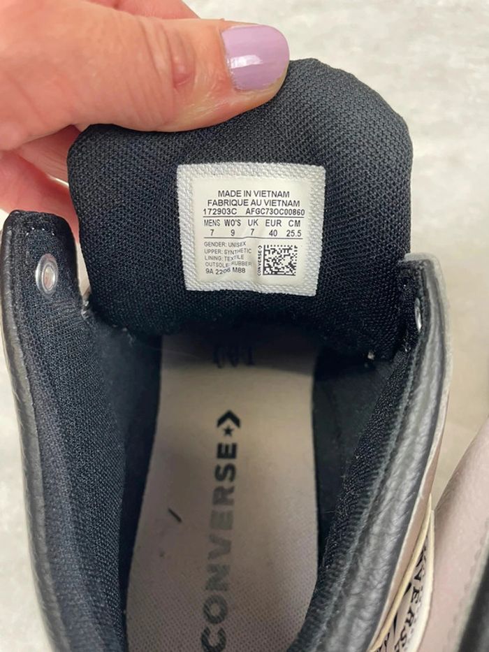 Converse Cuir synthétique grises modèle USA - photo numéro 10