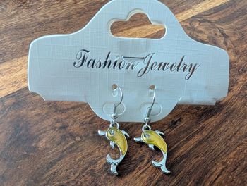 Boucles d'oreilles dauphin