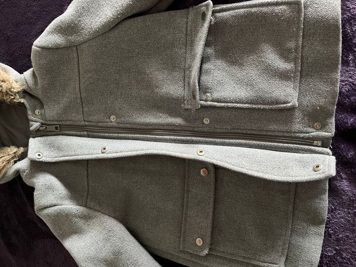 Manteau gris enfant fille 8 ans - photo numéro 4