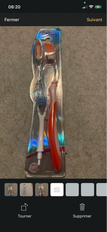 Brosse à dents Mesure neuve avec têtes interchangeables