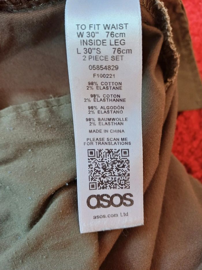 Pantalon kaki chino Asos - photo numéro 4