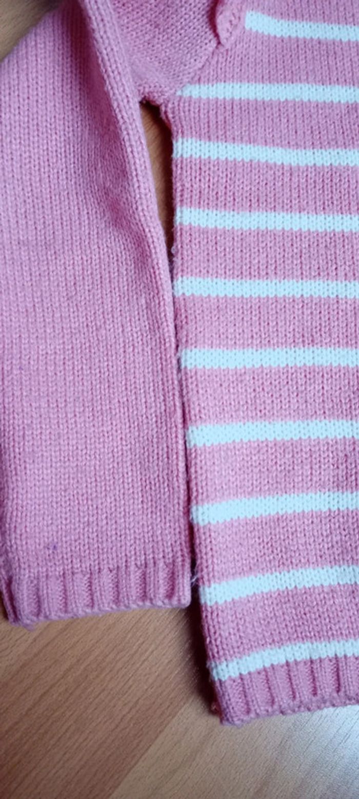 Pull rose Lulu Castagnette 6 ans - photo numéro 4