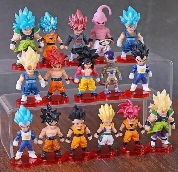 Lot de 16 Figurines Dragon Ball Z. Neuf