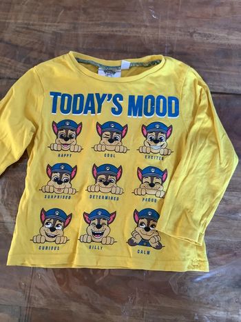 T-shirt pat patrouille 3 ans