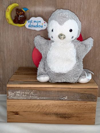 NIC445 doudou pingouin 🐧 nicotoy