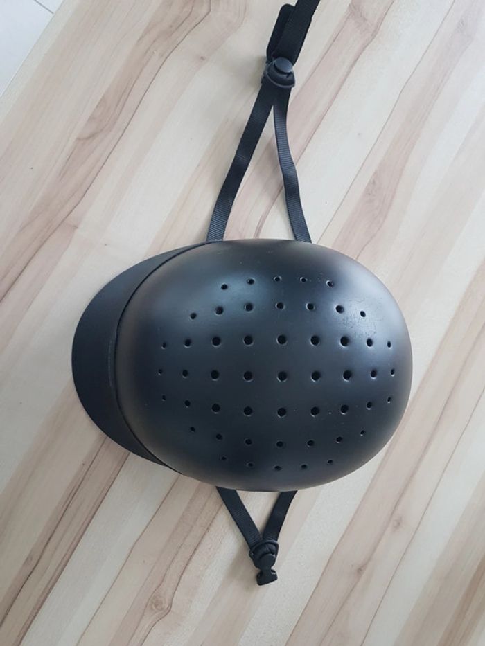 Bombe  d'équitation réglable 55-58 cm - photo numéro 7