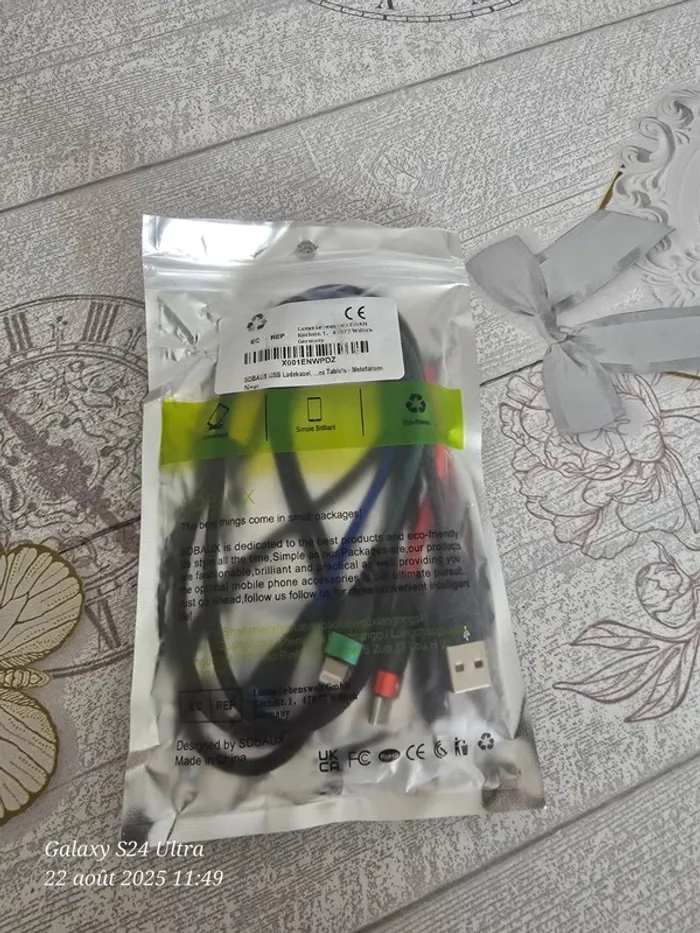 Câble de charge multi-support