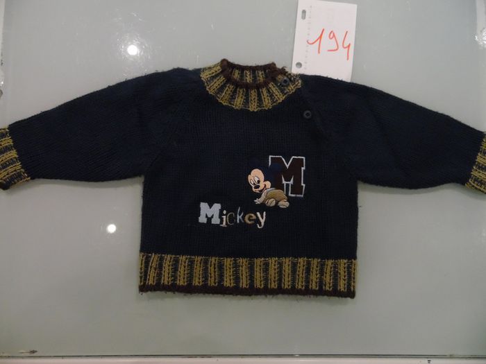 gilet 6 mois disney mickey