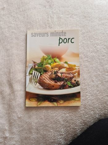 Mini livre Saveurs minute porc