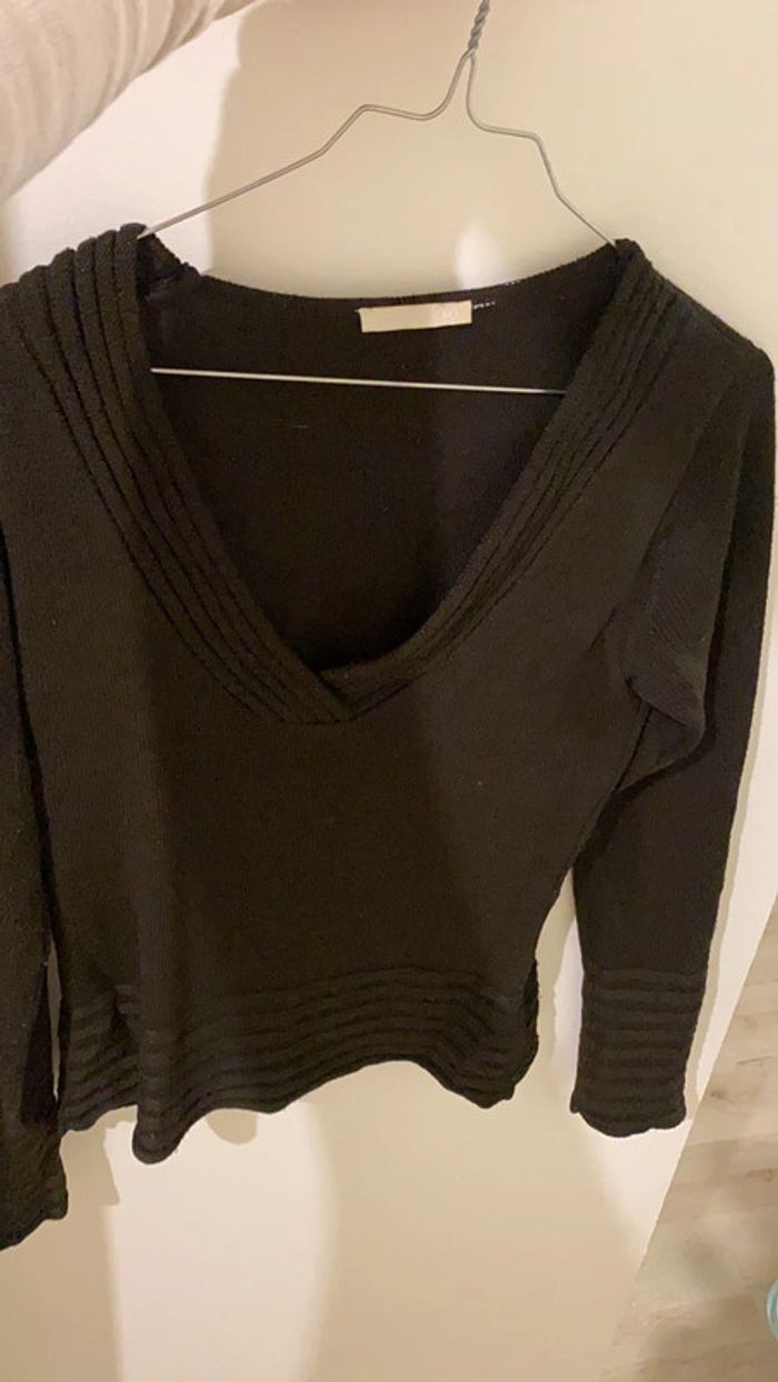 Pull marron la redoute