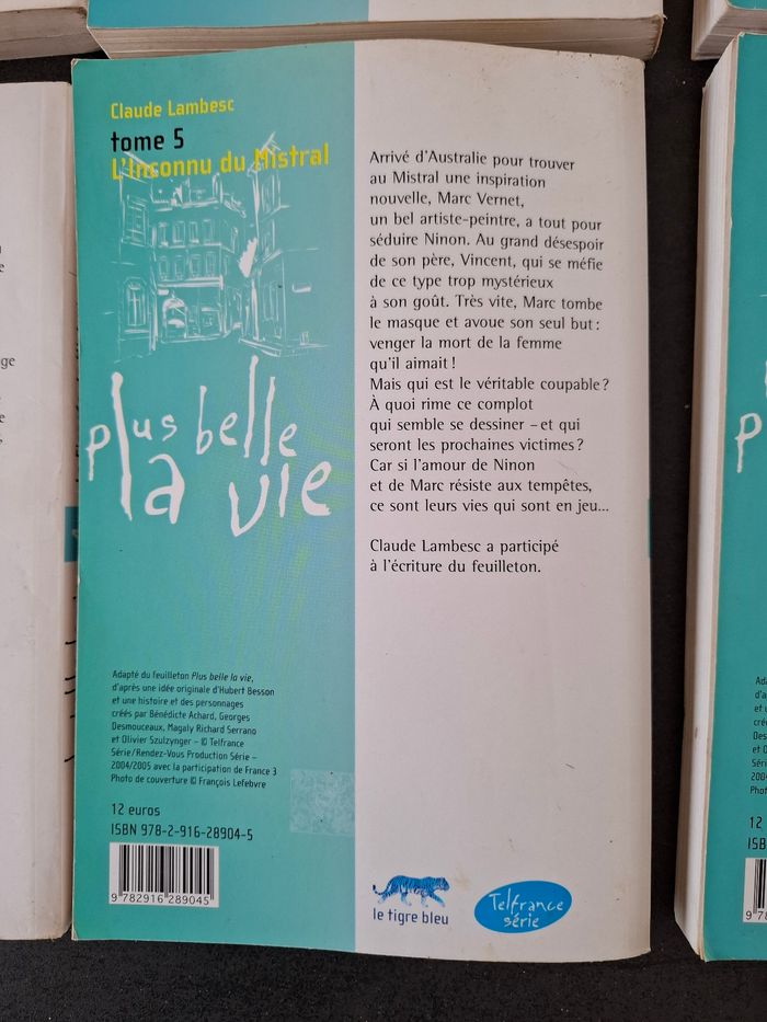 Lot de 6 romans Plus belle la vie en bon état - photo numéro 6