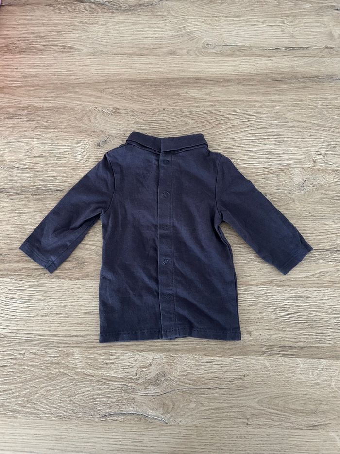 Pull col roulé bébé fille taille 3 mois Kiabi - photo numéro 4