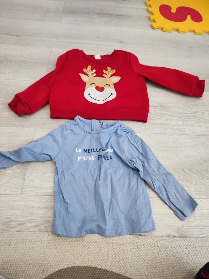 Lot de 7 vêtements bébé 12 mois - photo numéro 3