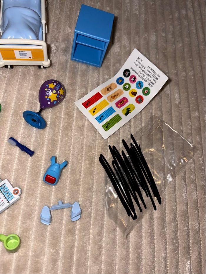 Chambre pédiatrique hôpital Playmobil - photo numéro 6