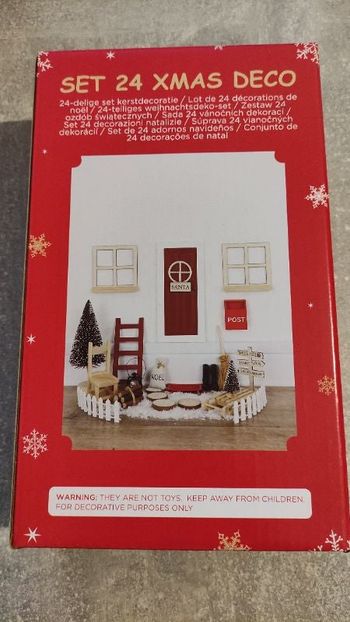 Déco miniature noël