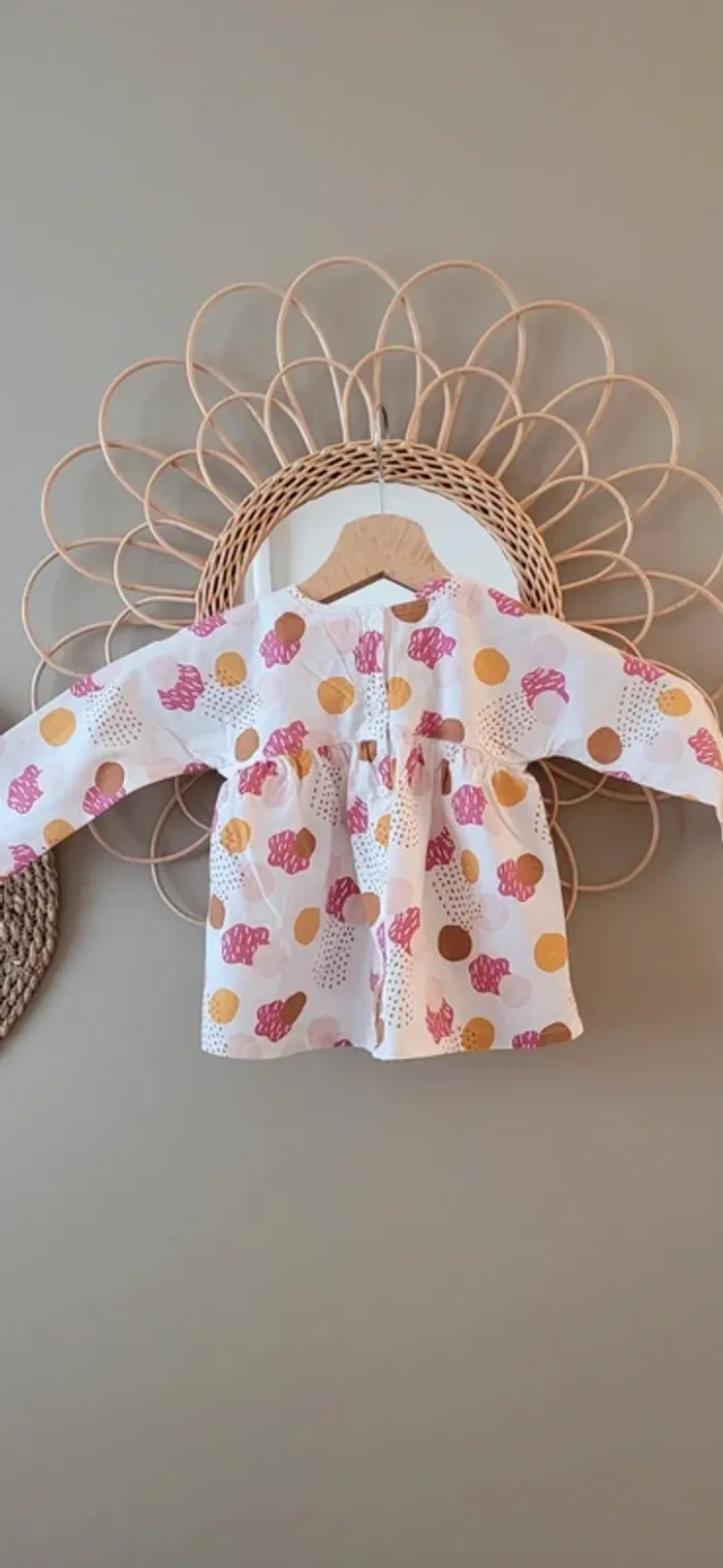 Blouse fille 12 mois Vertbaudet - photo numéro 3