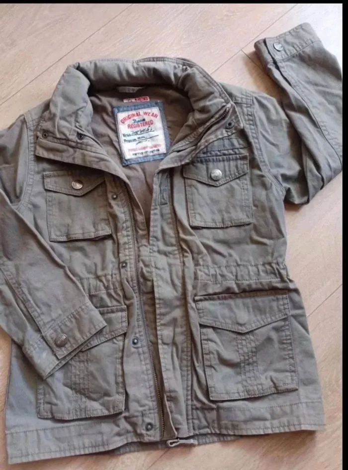 Veste kaki 8 ans - photo numéro 2