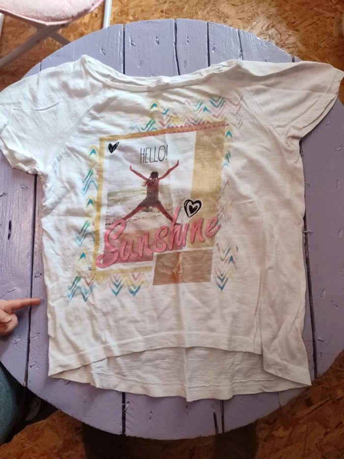 T-shirt Hello sunshine - photo numéro 2