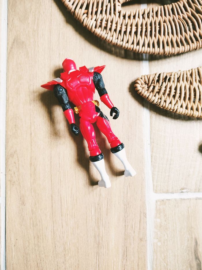 🙅 Power rangers ninja steel figurine Maître Ninja du ranger rouge marque Bandai - photo numéro 2