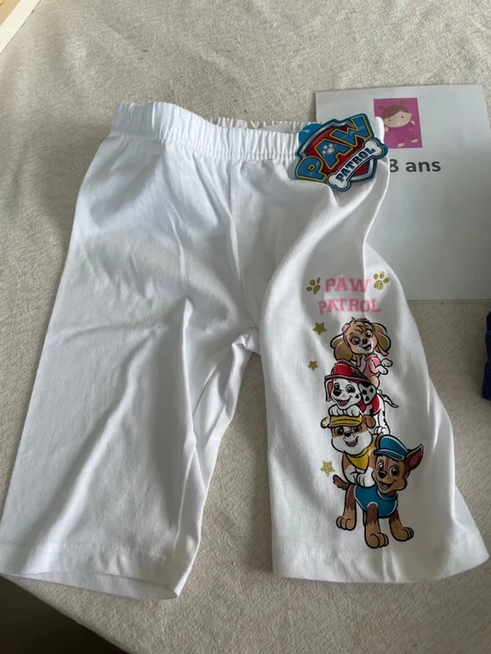 Legging short pat patrouille 8 ans neuve - photo numéro 2