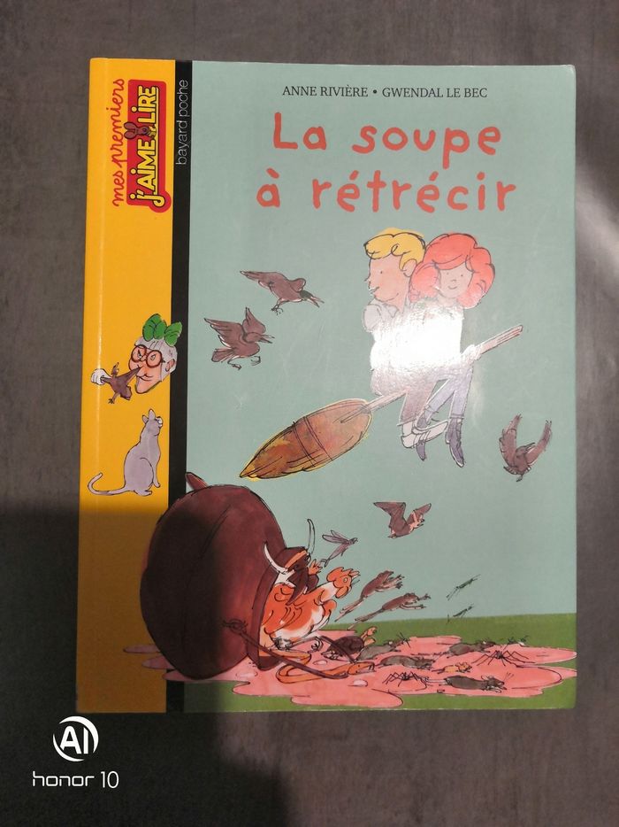Mes premiers j'aime lire n 115 la soup a rétrécir