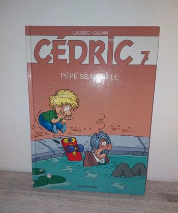 Bande dessinée pépé se mouille